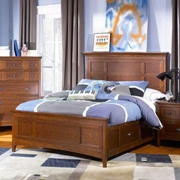 Riley Twin Panel Bed Without Storage