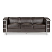 Modern Fortress Sofa Black