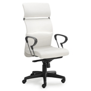 Eco Chair In White Pu