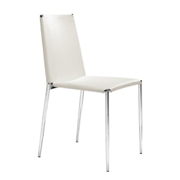 Alex Modern Dining Chair White