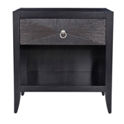 Camden Small Nightstand-Silvered