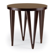 Georgetown End Table-Chestnut Brown