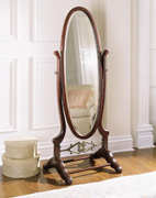 Heirloom Cherry Cheval Mirror