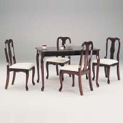 Queen Anne 5Pc Cherry Dinette Set