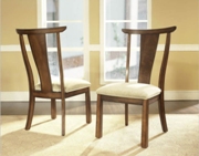 Dakota Side Chair in Rich Brown