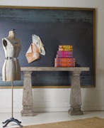 Melange Double Column Console