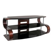 52in. Metro TV Stand-Dark Wood Veneer