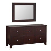 500VI Dresser and Mirror Set