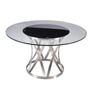 Sasha DT Dining Table-Black