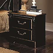 Kingsley 2 Drawer Night Stand with Accented Edges