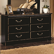 Kingsley 6 Drawer Dresser with Accent Edges