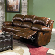 Morrell Leather Reclining Sofa