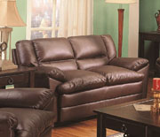 Harper Loveseat in Brown