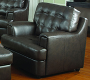 Hugo Chocolate Leather Chair