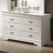 Saint Laurent Dresser in White