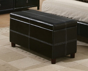 Bycast Dark Brown Bench