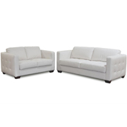 Berkley Tufted Sofa Loveseat Set