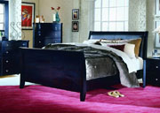 Portofino Leather Bed