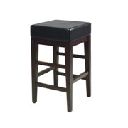 Metro Square Bar Bar Stool Black