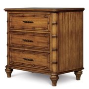 Palm Bay Wood  Drawer Nightstand