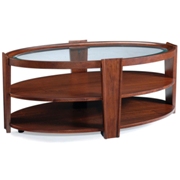 Nuvo Wood Oval Cocktail Table