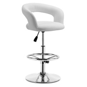 Flute Barstool White