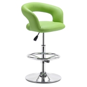 Flute Barstool Green