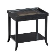 Boulevard End Table-Soft Black