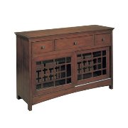 Enchantment Server Sideboard-Natural Walnut