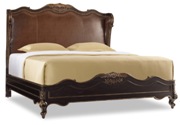 Grandover Upholstered Bed in Brown