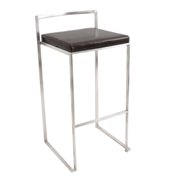 Stacker Bar Stool-Black