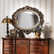 Louis XVI Oval Mirror