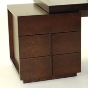 Ariana Drawer File Cabinet-Beaver