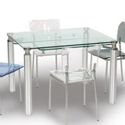 Rectangular Glass Dining Table