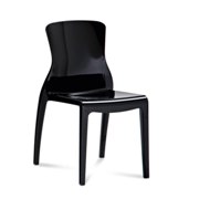 Chrystal Dining Chair-Black