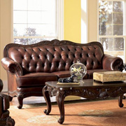 Victoria Leather Sofa