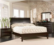 Phoenix cappuccino Platform Bedroom Set