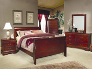 Louis Philippe Bedroom Set