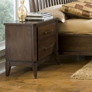 BDTRINS2W Tribeca Nightstand Walnut