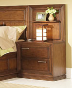 Huntington Nightstand with Wall Panel