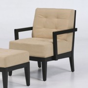 Dupont Arm Accent Chair Espresso