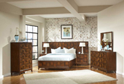 Campton Bedroom Set with Footboard Storages