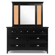 Bennett Seven Drawer Dresser with Cork Mirror