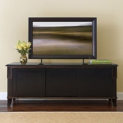 Metropolitan Plasma Console TV Stand-Brass