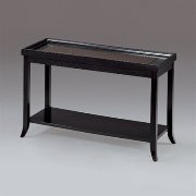 Boulevard Sofa Entry Table-Soft Black