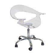 Rumor Office Chair-Clear