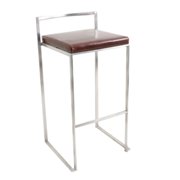 Stacker Bar Stool-Brown