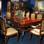 Louis XVI Two Pedestal Dining Table