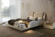 Diamond Ivory Bed