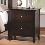 Tia Casual 2 Drawer Night Stand